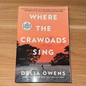 Where the Crawdads Sing - Large Print Book